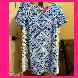 💕💙Lilly Pulitzer Blanca Stretch Romper - 14💙💕